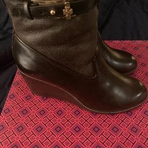 Tory Burch Wedge Boots